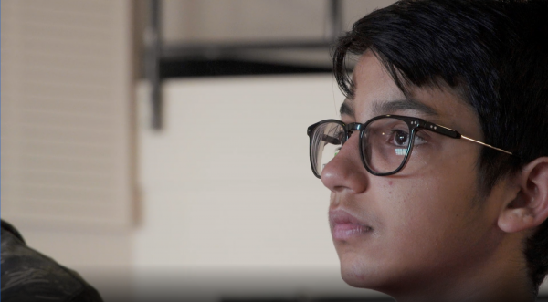 Participant Pratham Gite at the SAY: Australia workshop. Still from The Time It Takes by Sarah Marcuson.
