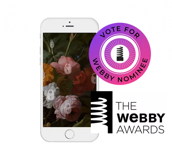 Image of webby mobile app