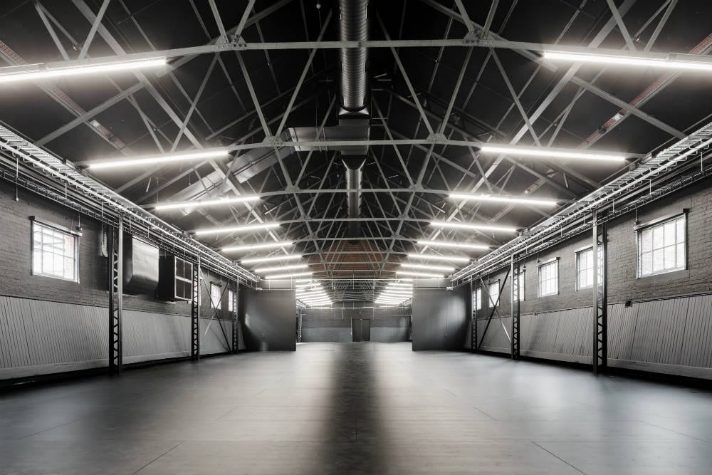 Formerly a Victorian Police riding hall, the multi-purpose Martyn Myer Arena will be transformed for the 2018 Melbourne Art Fair. Photo: Trevor Mein.