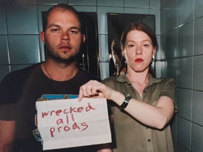 Lachlan Philpott and Alyson Campbell, for WreckedALLProds. Supplied.