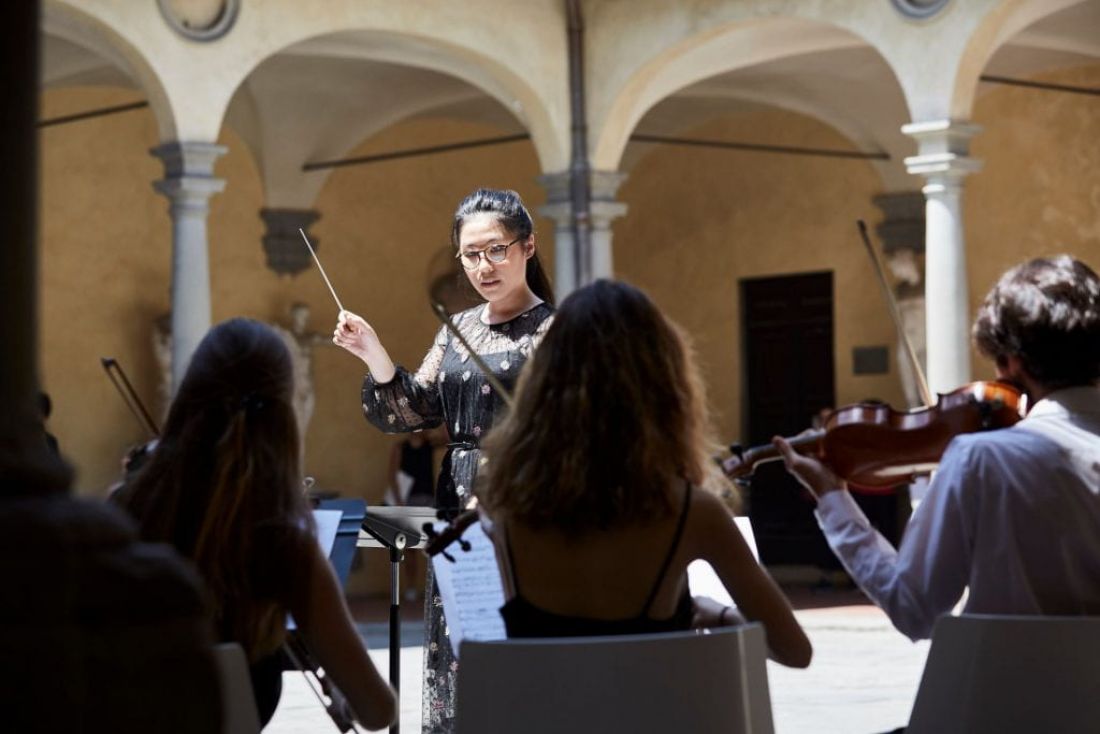 Composer and musician Danna Yun created a 12-minute composition played by 11 musicians at the Accademia Di Belle Arti Di Firenze. By O’Rourke & Gates.