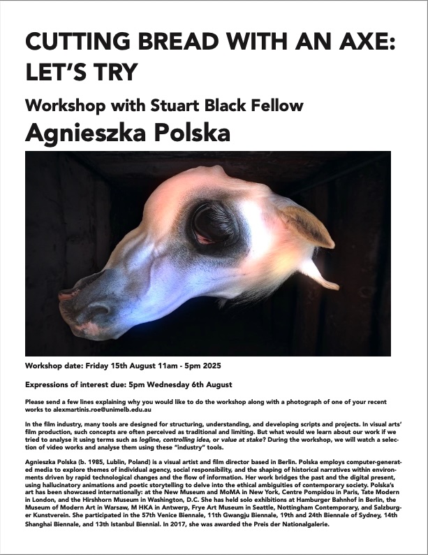 Workshop with Agnieszka Polska